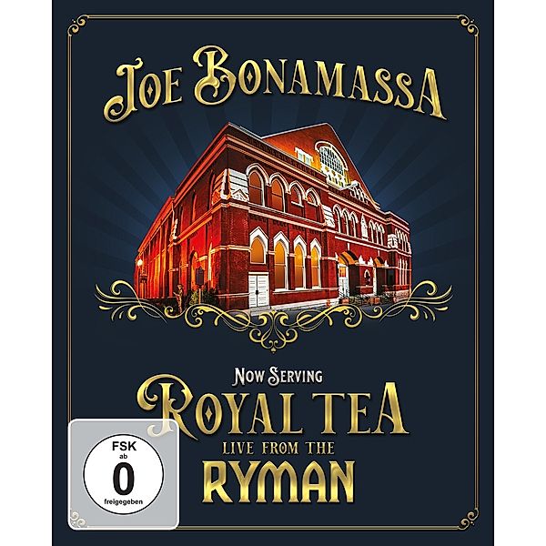 Now Serving: Royal Tea Live From The Ryman ist ein unglaubliches Live-Konzert von Joe Bonamassa, seine letzte Show in 2020, im legendären Ryman Auditorium in Nashville, Tennessee., Joe Bonamassa