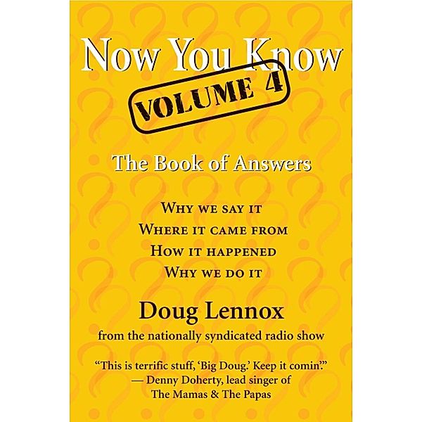 Now You Know, Volume 4 / Now You Know Bd.4, Doug Lennox