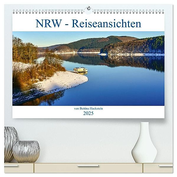 NRW - Reiseansichten (hochwertiger Premium Wandkalender 2025 DIN A2 quer), Kunstdruck in Hochglanz, Calvendo, Bettina Hackstein