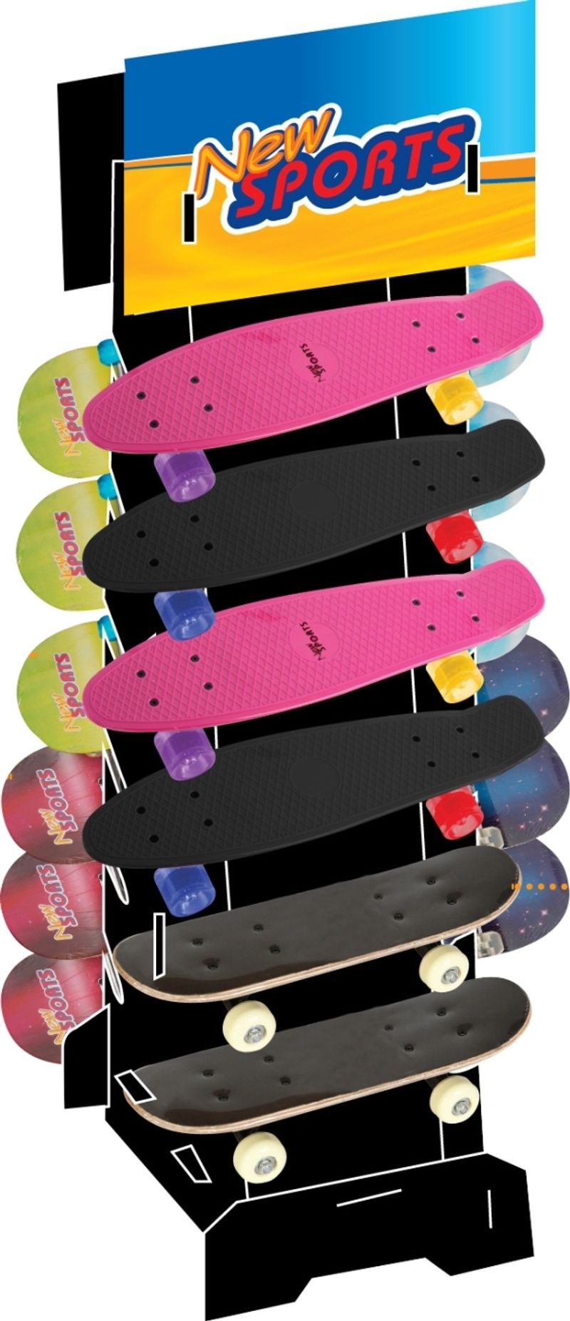NSP Skateboard Ständer jetzt bei Weltbild.de bestellen