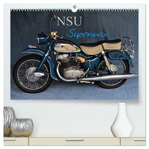 NSU Supermax (hochwertiger Premium Wandkalender 2024 DIN A2 quer), Kunstdruck in Hochglanz, Ingo Laue
