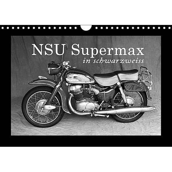 NSU Supermax in schwarzweiss (Wandkalender 2018 DIN A4 quer), Ingo Laue