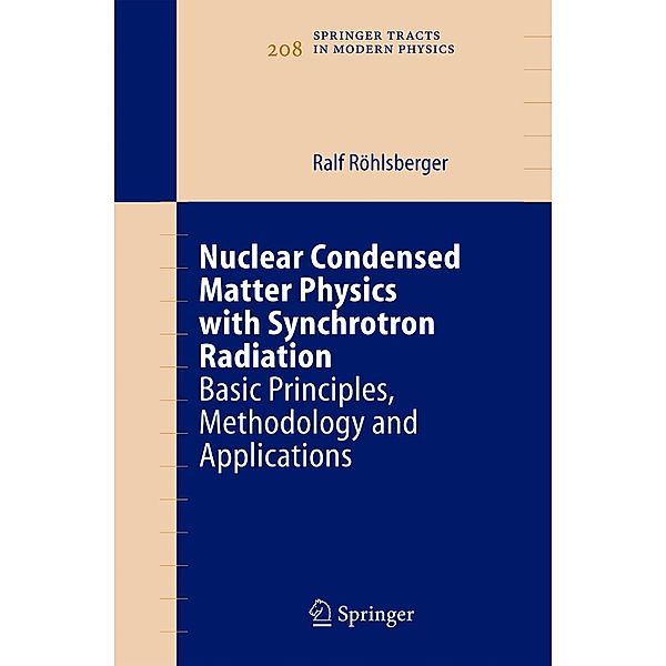 Nuclear Condensed Matter Physics with Synchrotron Radiation, Ralf Röhlsberger