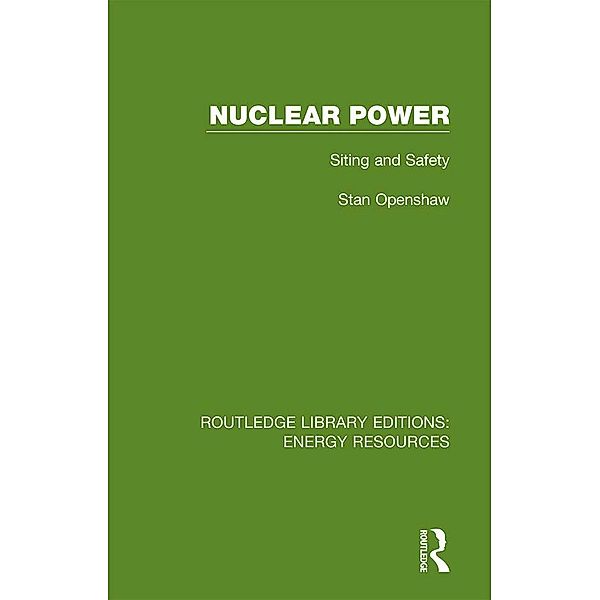 Nuclear Power, Stan Openshaw