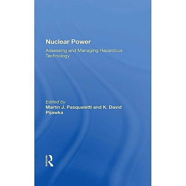 Nuclear Power, Martin J Pasqualetti