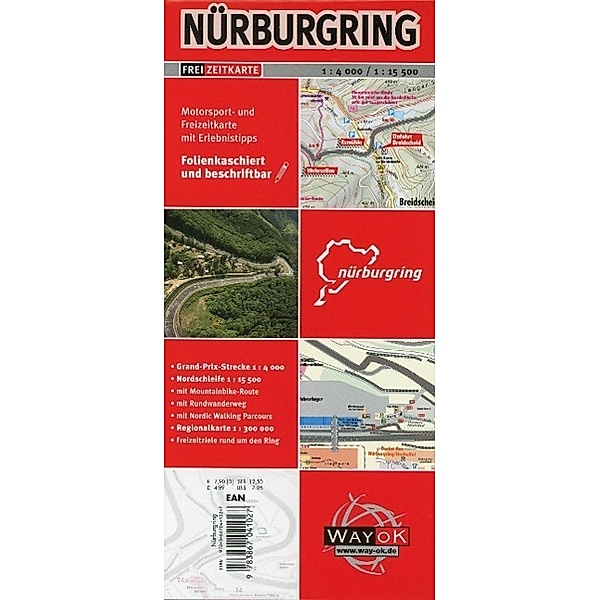 Nürburgring, Freizeitkarte