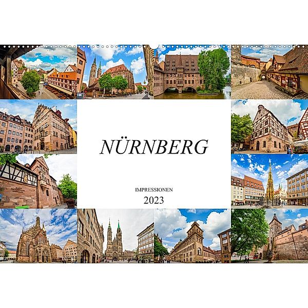 Nürnberg Impressionen (Wandkalender 2023 DIN A2 quer), Dirk Meutzner