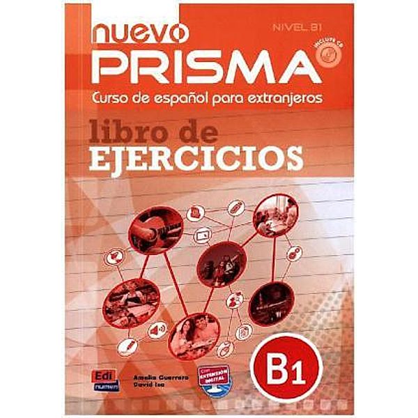 Nuevo PRISMA B1: Libro de ejercicios, m. Audio-CD, David Isa de los Santos, Amelia Guerrero Aragón