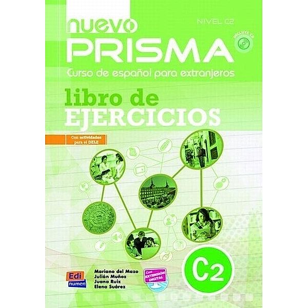 nuevo Prisma, Curso de español para extranjero, Juana Ruiz Mena, Elena Suárez Prieto, Julián Muñoz Pérez, Mariano Del Mazo de Unamuno