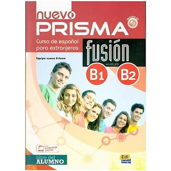 nuevo PRISMA Fusión B1+B2: Libro del alumno, m. MP3-CD