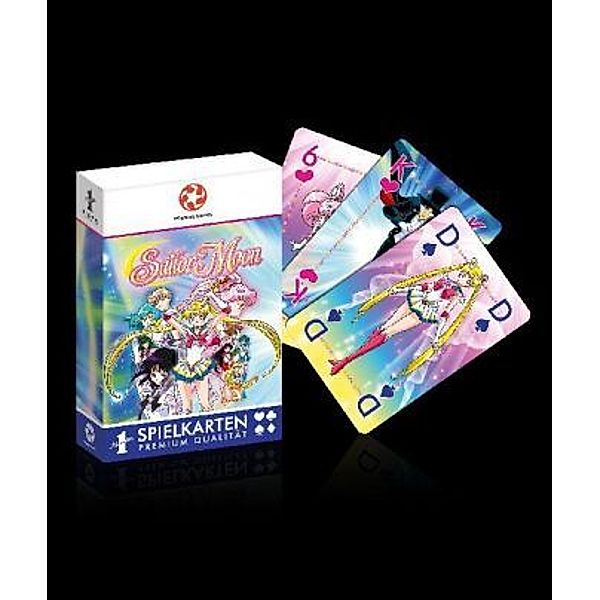 Number 1 Spielkarten Sailor Moon (12er) (Spielkarten)