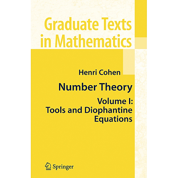 Number Theory, Henri Cohen