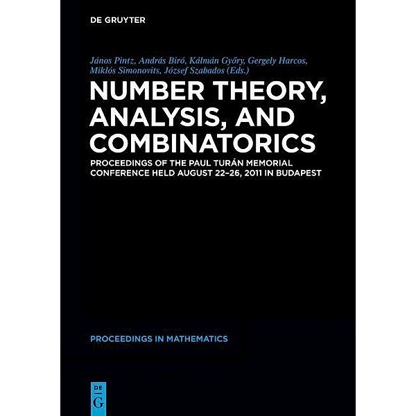 Number Theory, Analysis, and Combinatorics / De Gruyter Proceedings in Mathematics