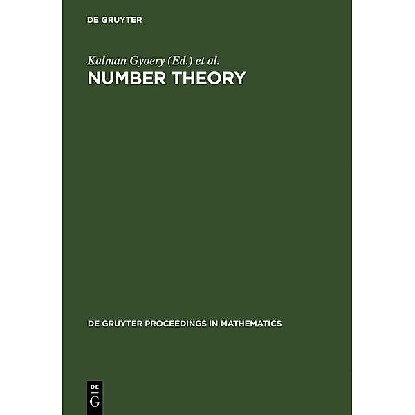 Number Theory / De Gruyter Proceedings in Mathematics