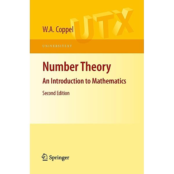Number Theory / Universitext, W. A. Coppel