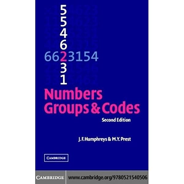 Numbers, Groups and Codes, J. F. Humphreys