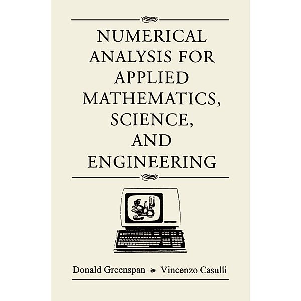 Numerical Analysis, Donald Greenspan