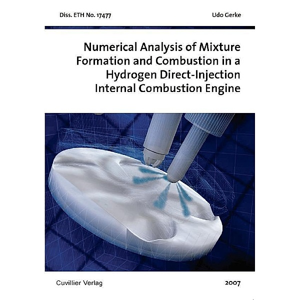 Numerical Analysis of Mixture Formation and Combustion in a Hydrogen Direct-Injection Internal Combustion Engine