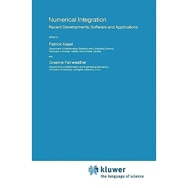 Numerical Integration / Nato Science Series C: Bd.203
