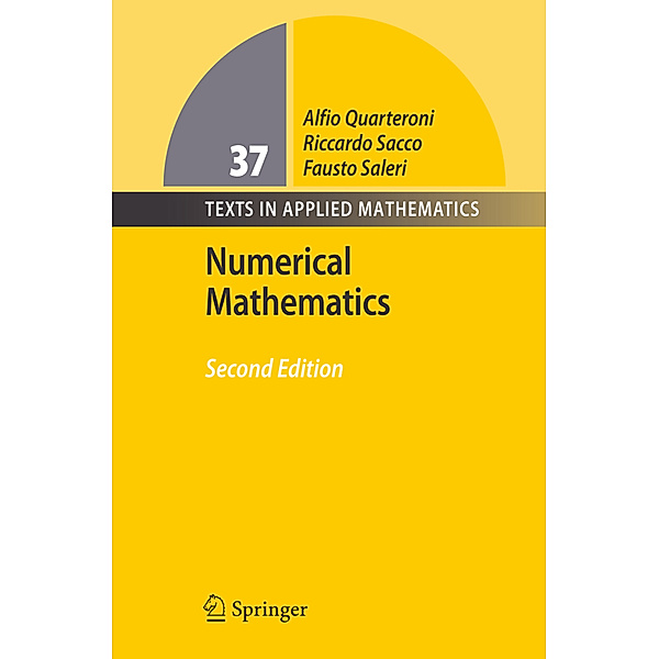 Numerical Mathematics, Alfio Quarteroni, Riccardo Sacco, Fausto Saleri