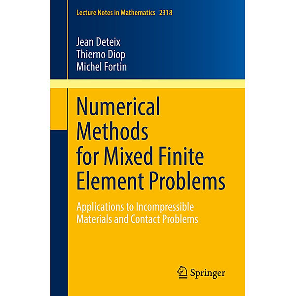 Numerical Methods for Mixed Finite Element Problems, Jean Deteix, Thierno Diop, Michel Fortin