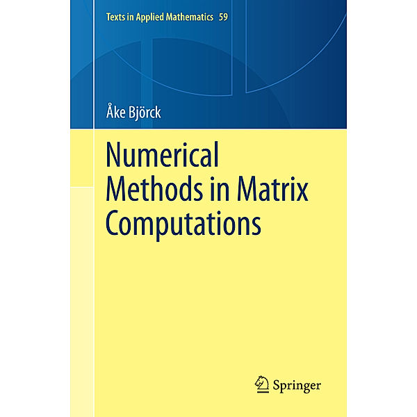 Numerical Methods in Matrix Computations, Åke Björck