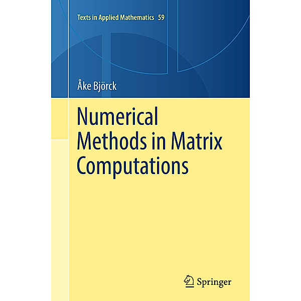 Numerical Methods in Matrix Computations, Åke Björck