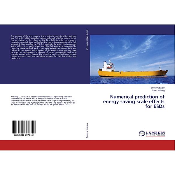 Numerical prediction of energy saving scale effects for ESDs, Enock Obwogi, Shen Hailong