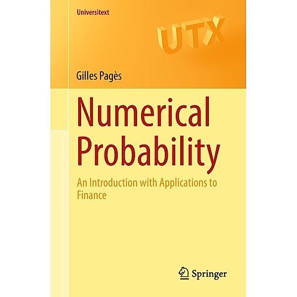 Numerical Probability, Gilles Pagès