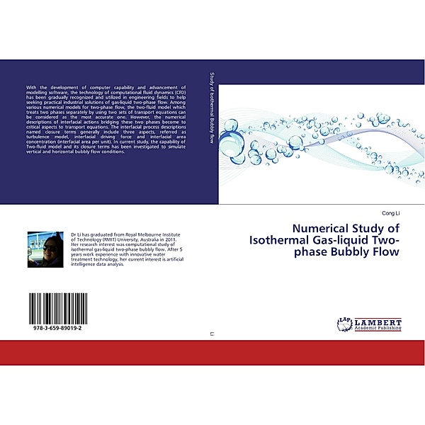 Numerical Study of Isothermal Gas-liquid Two-phase Bubbly Flow, Cong Li