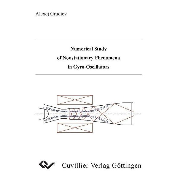 Numerical Study of Nonstationary Phenomena in Gyro-Oscillators