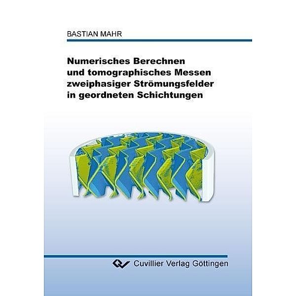 Numerisches Berechnen und tomographisches Messen zweiphasiger Strömungsfelder in geordneten Schichtungen