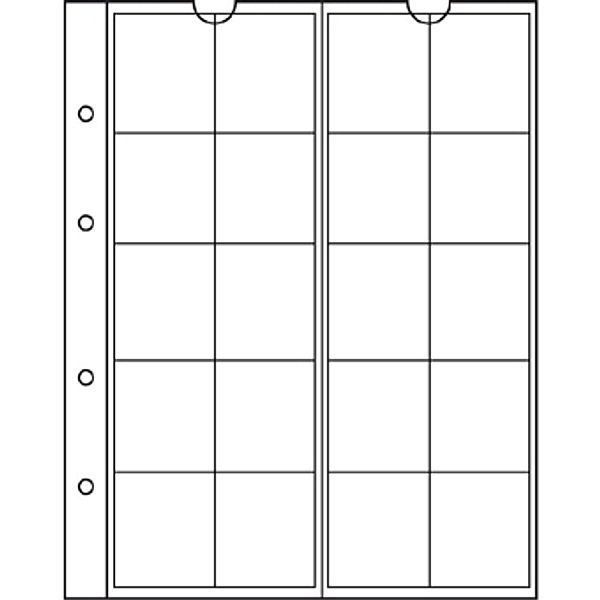 Numis Münzhüllen 34, 5er -Packung