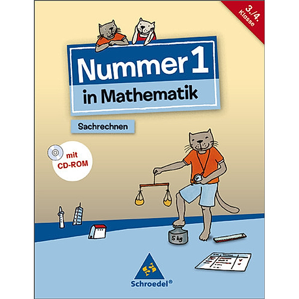 Nummer 1 in Mathematik: Sachrechnen 3./4. Klasse, m. CD-ROM