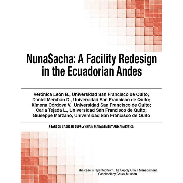 NunaSacha / Pearson Cases in Supply Chain Management and Analytics, Munson Chuck