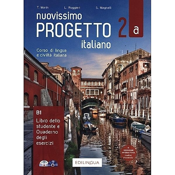 Nuovissimo Progetto italiano 2a Libro dello studente e Quaderno degli esercizi, Telis Marin