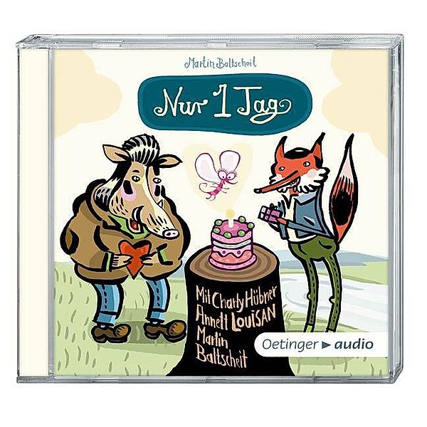 Nur ein Tag, 1 Audio-CD, Martin Baltscheit