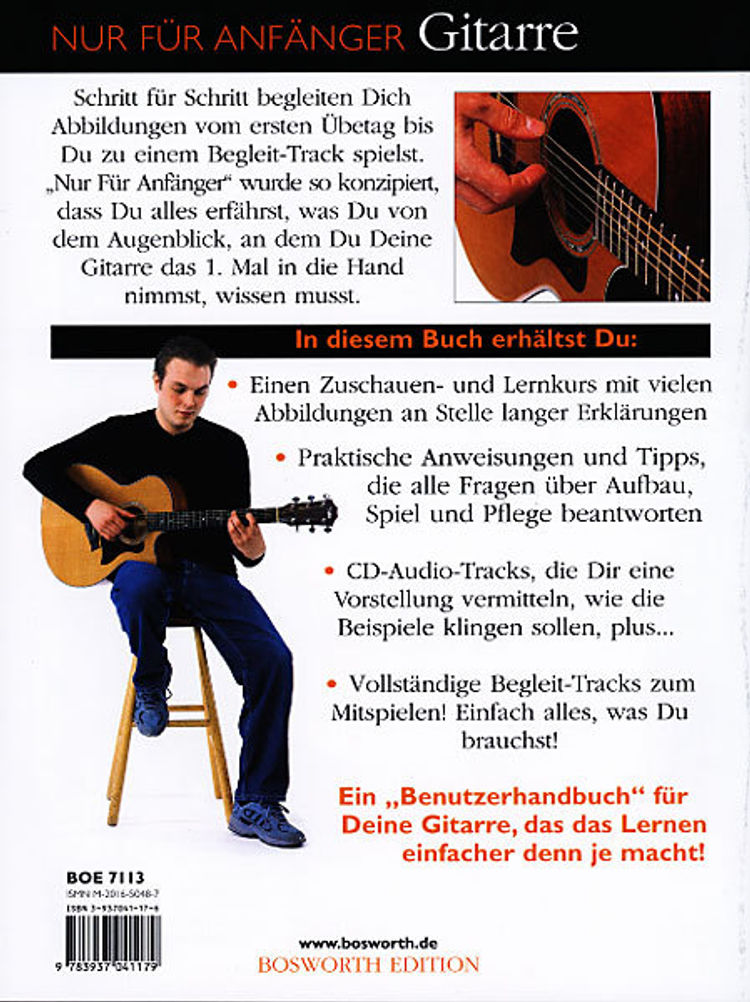 Nur für Anfänger' - Gitarre mit CD Buch versandkostenfrei - Weltbild.at