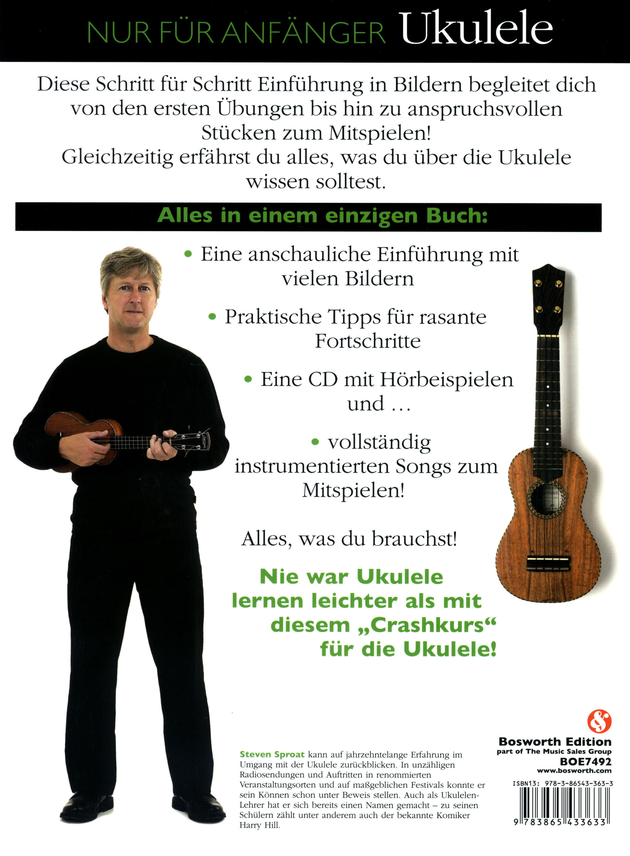 Nur für Anfänger - Ukulele, plus Audio-CD Buch versandkostenfrei bei  Weltbild.at bestellen