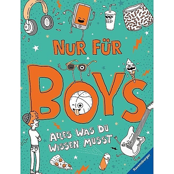 Nur für Boys - Alles was du wissen musst; Aufklärungsbuch für Jungs ab 9 Jahren, Lizzie Cox