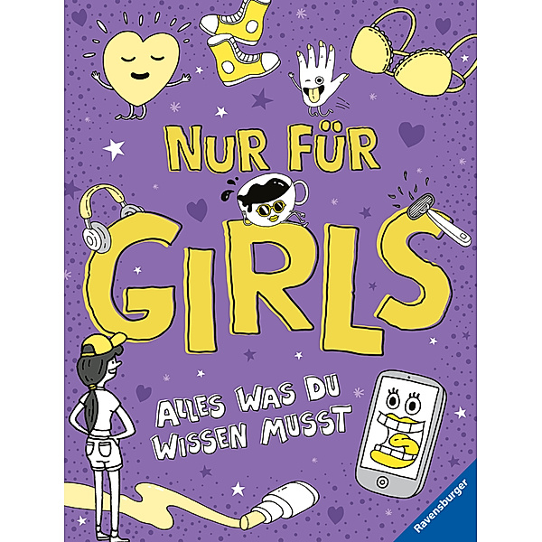 Nur für Girls: Alles was du wissen musst - ein Aufklärungsbuch für Mädchen ab 9 Jahren, Lizzie Cox