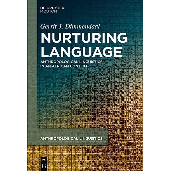 Nurturing Language, Gerrit J. Dimmendaal