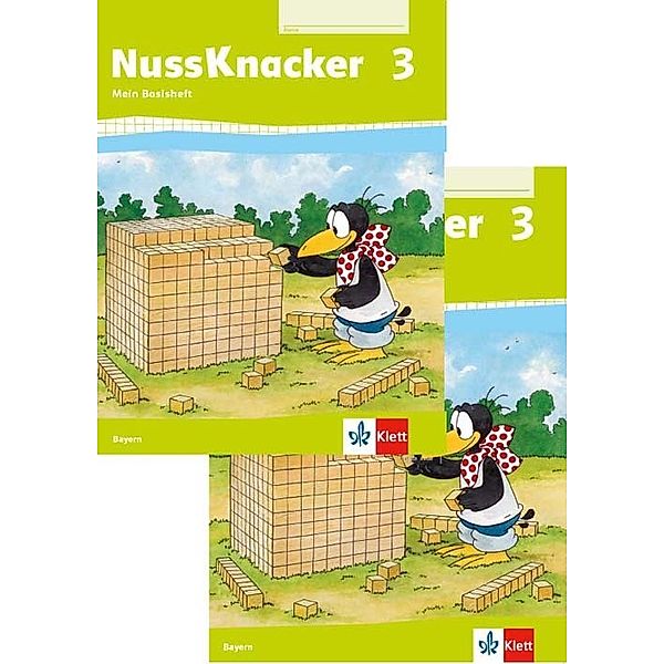 Nussknacker. Ausgabe für Bayern ab 2014 / 3. Schuljahr, Mein Arbeitsheft und Mein Basisheft, 2 Hefte