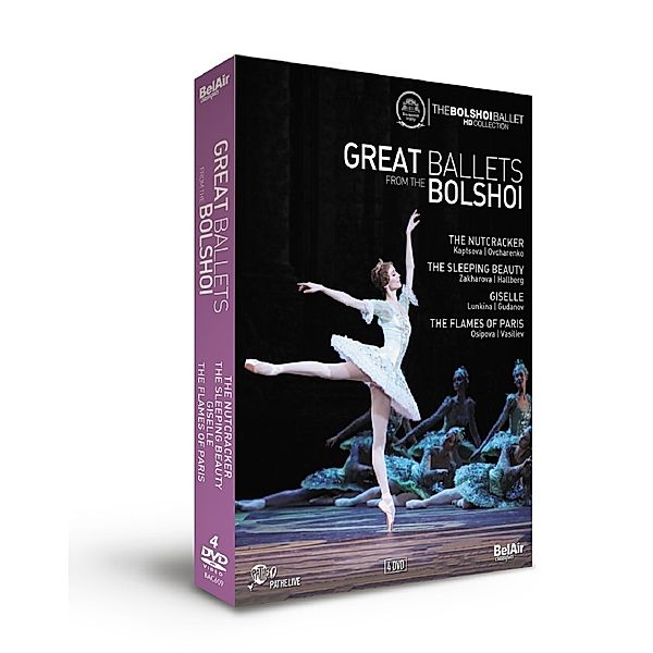 Nussknacker/Dornröschen/Giselle, Grigorovich, Bolshoi Ballet, Bolshoi Orchestra