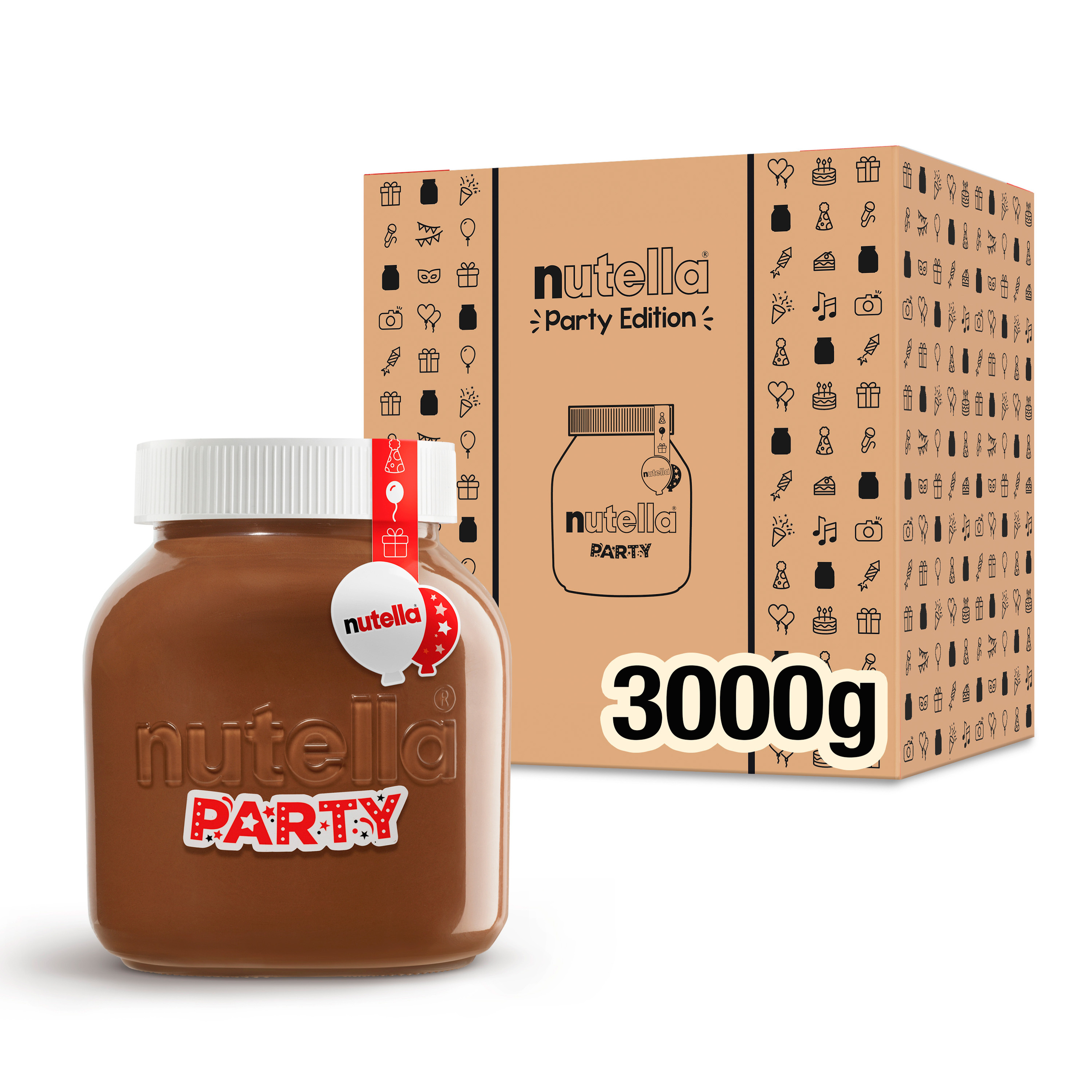 nutella Party Edition 3 kg Glas jetzt bei Weltbild.ch bestellen