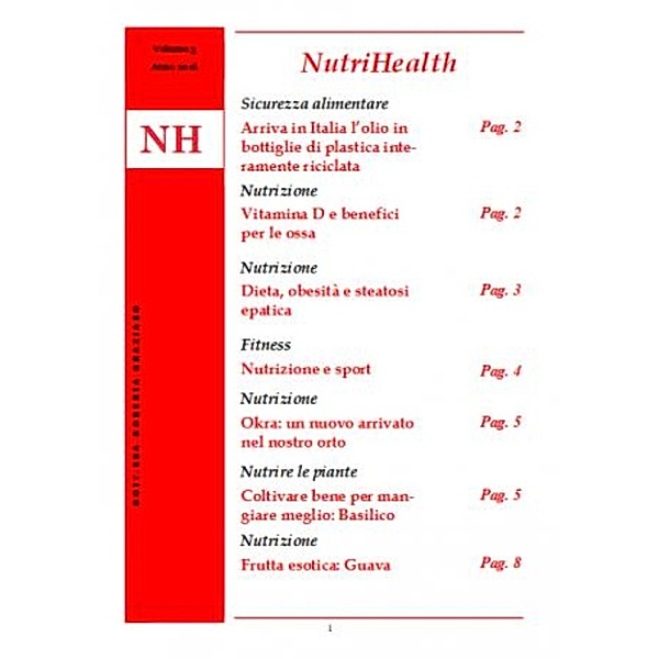 NutriHealth - Rivista di salute e benessere: NutriHealth, Roberta Graziano
