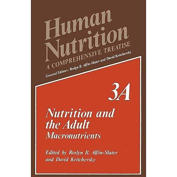 Nutrition and the Adult / Human Nutrition Bd.3A