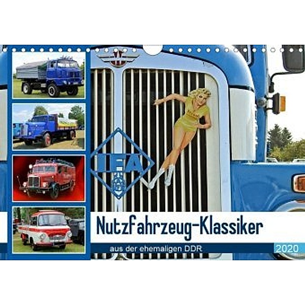 Nutzfahrzeug-Klassiker aus der ehemaligen DDR (Wandkalender 2020 DIN A4 quer), KPH