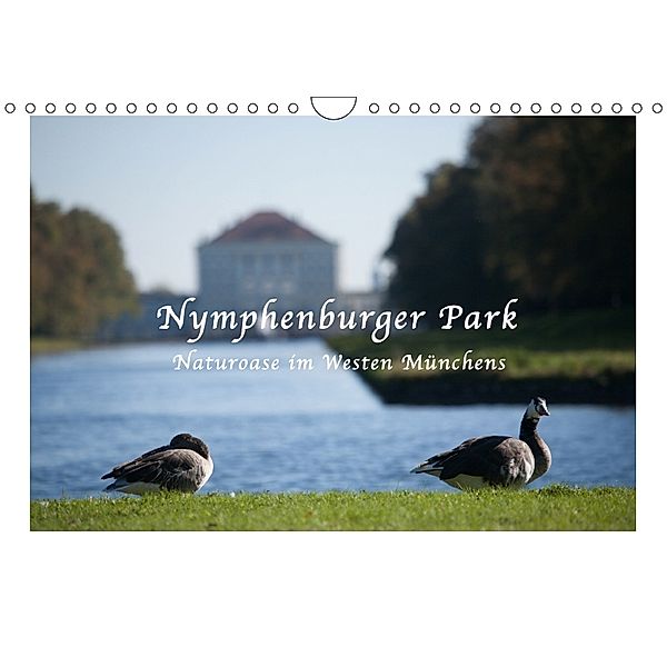 Nymphenburger Park (Wandkalender 2018 DIN A4 quer), Bettina Haas