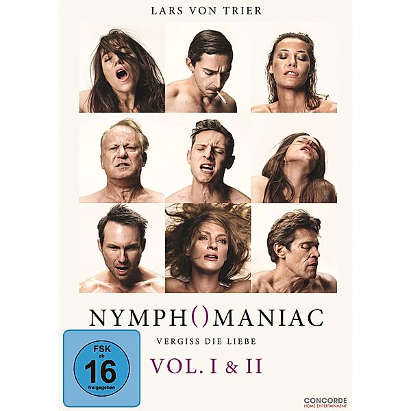 Nymphomaniac Vol. 1 & 2, Nymphomaniac 1 & 2, 2dvd Kinof.
